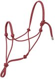 Silvertip Weaver Leather No. 95 Rope Halter, Zwart/Grijs/Rood, Gemiddeld, 35-9505-W32