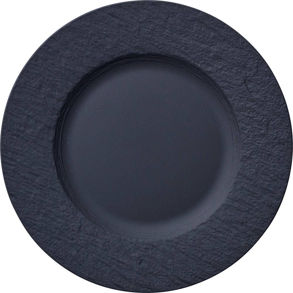 Villeroy & Boch Manufacture Rock Bord - 22 cm - Zwart - 6 stuks
