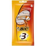 BIC Wegwerpscheermesjes 3 Sensitive 8 stuks