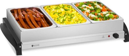 Royal Catering Buffetwarmer - 3 x 2 liter - 400 W