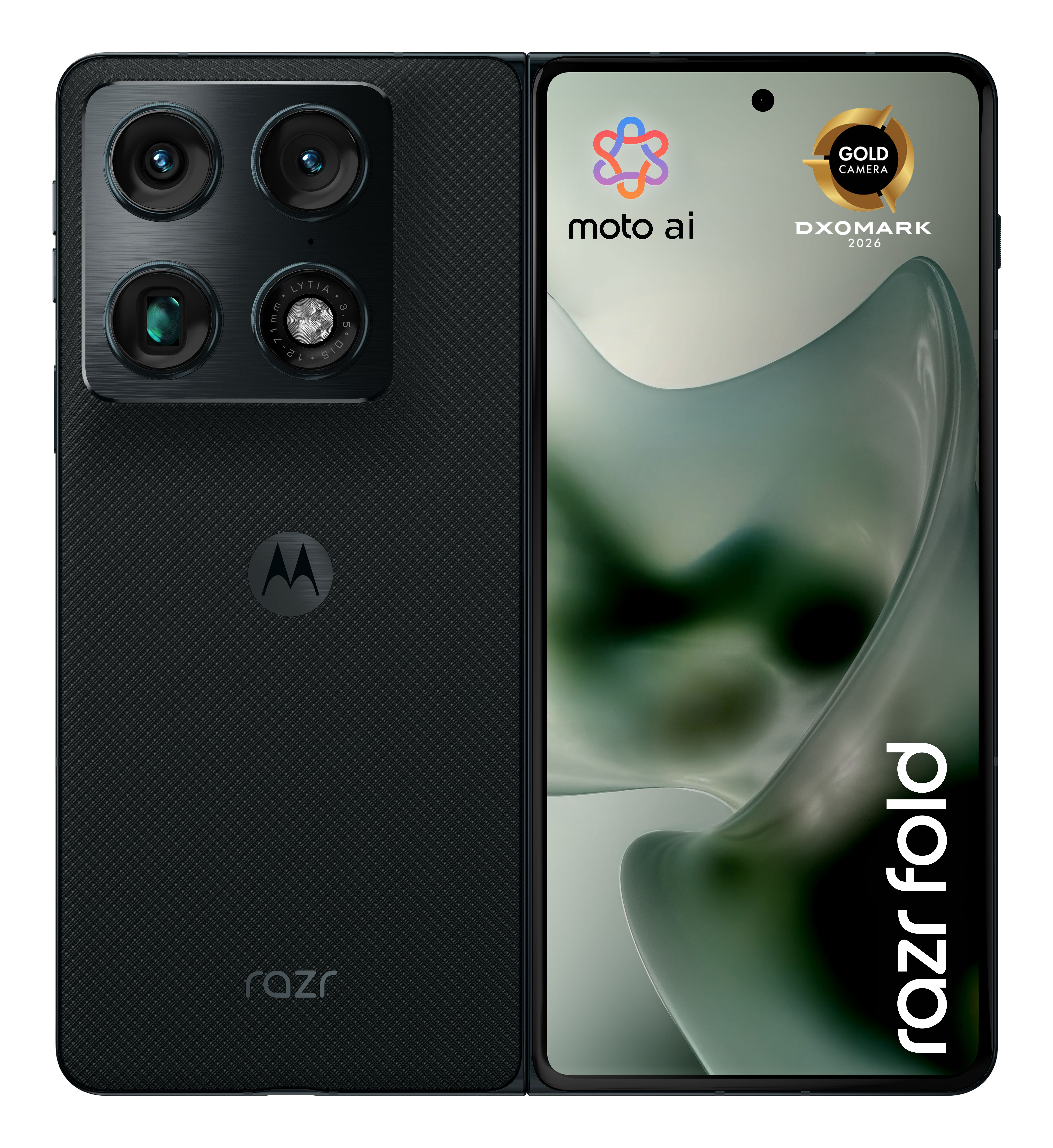 Motorola razr fold 20,6 cm (8.09") Dual SIM Android 16.0 5G USB Type-C 16 GB 512 GB Zwart