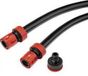 TOOLCRAFT TO-6897033 Tuyau d'arrosage Noir 13 mm 2 m 1/2 pouce 1 pièce(s)