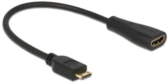 Delock HDMI kabels 0.23m mini-HDMI/HDMI