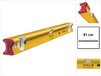 STABILA R 300 Waterpas - Aluminium - 0,5 mm Nauwkeurigheid - Geel/Rood