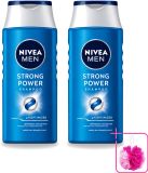 NIVEA MEN Shampoo Strong Power 2 x 250 ml