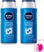 NIVEA MEN Shampoo Strong Power 2 x 250 ml