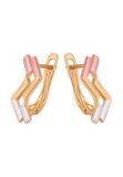 Gaya Leo E-Commerce Ltd. Gaya Earrings Rose Gold Silver 14 Karaat Koper