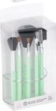 Merkloos / Sans marque Schmink Penselen/Kwasten Setje van 8x stuks - Cosmetica en Schmink - Groen - Synthetisch