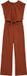 WE Fashion Meisjes jumpsuit met structuur en knoopdetail