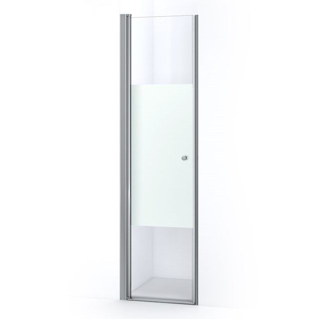 Maxaro Douchedeur Matte Strook 60cm Draaideur Zircon Comfort