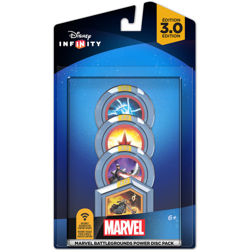 BANDAI NAMCO Entertainment Disney Infinity 3.0 - Marvel Battlegrounds Power Disc Pack