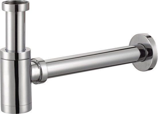 Royal Plaza Merlot Bekersifon 1 1/4 voor fontein chroom - Messing