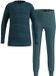 Odlo Active Warm Lange Mouwen Basislaagset Blauw 164 Unisex Kinderen Polyester