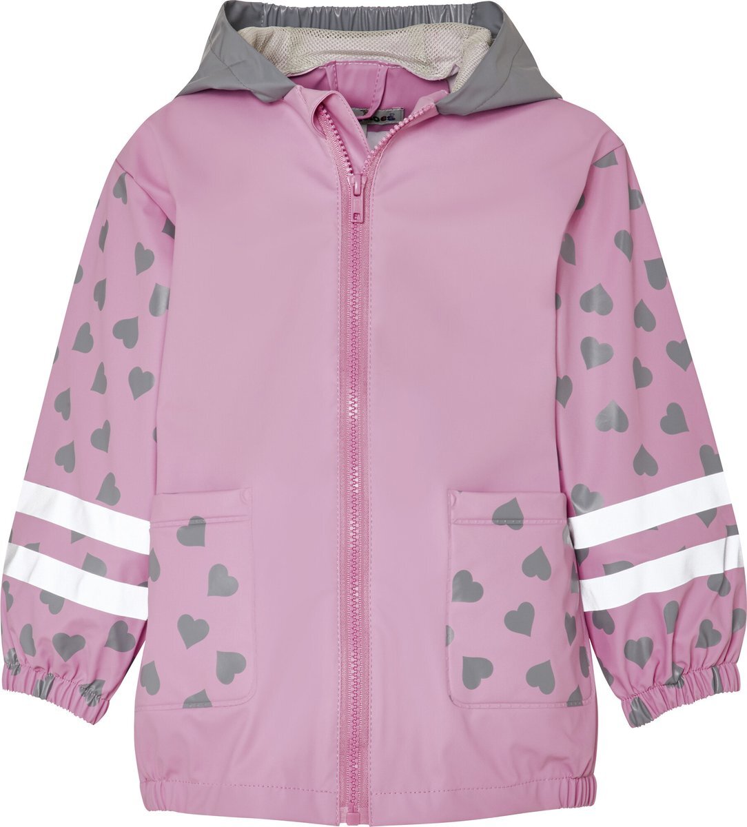 Playshoes - Regenjas voor kinderen - Kat - Roze - maat 104cm