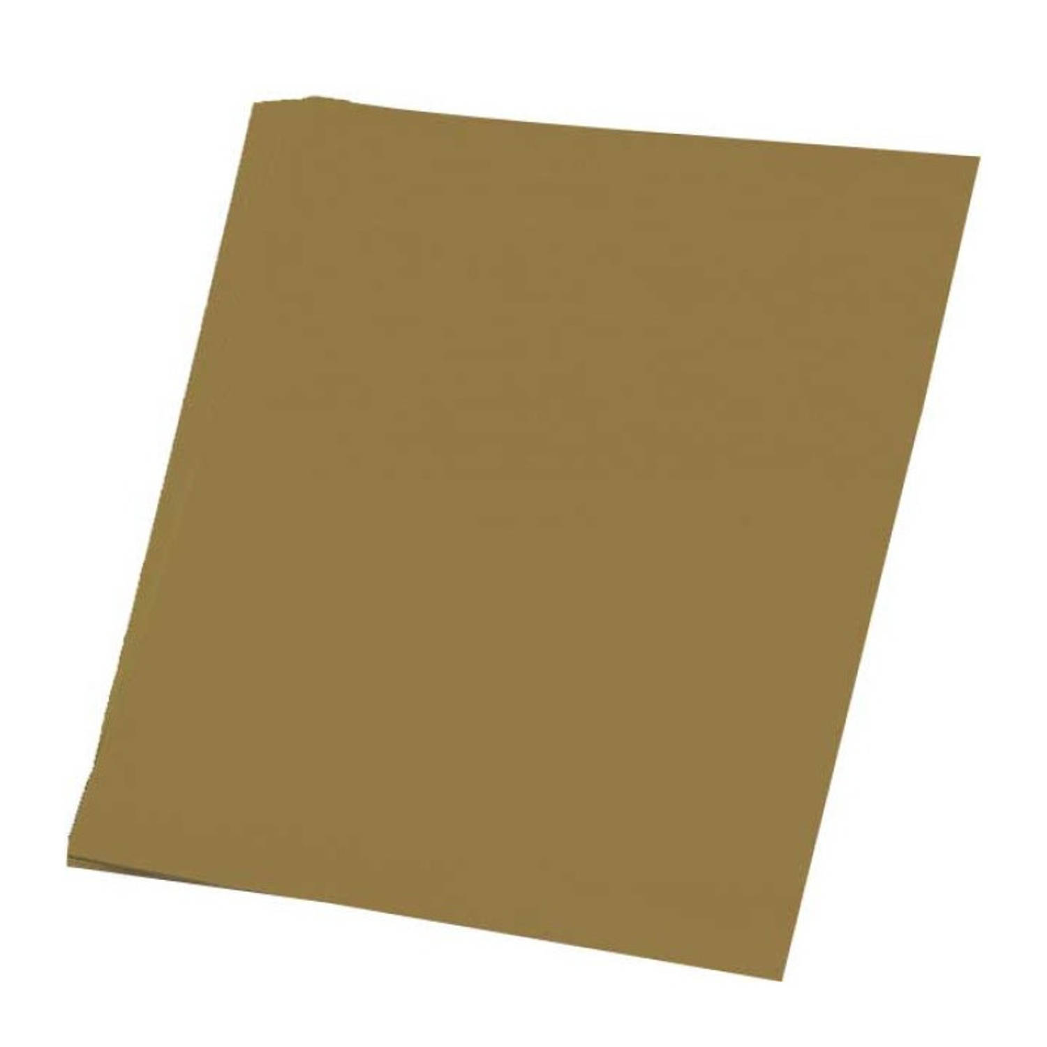 Haza 50 vellen goud A4 hobby papier - Hobbymateriaal - Knutselen met papier - Knutselpapier