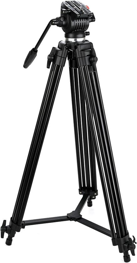 Caruba Videostar 177 Pro Videostatief + vloeistof gedempte kop
