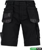 DASSY Holsterzakkenshort ZWART/ANTRACIETGRIJS - Korte Werkbroek - Heren - Maat 62