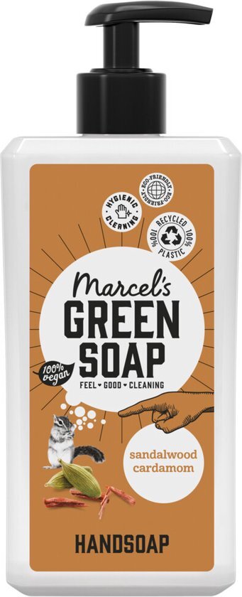 Marcels Green Soap Handzeep sandelhout & kardemom (500ML)