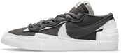 Nike Blazer Low sacai Iron Grey/White-White Unisex Erwachsene Leder EU Größe 41