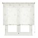 Rouleau décoratif pour enfants, motif marin, blanc, 105 x 250 cm
