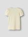 NAME IT NMFKAB SS TOP NOOS Meisjes Blouse Maat 92 Katoen/Modal/Elastaan Gestreept Pofmouw Kort Pear Sorbet