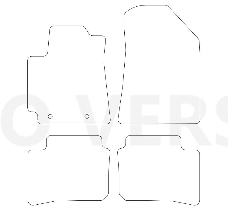 Winparts GO! Hyundai I10 2020- 4-delig