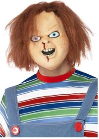 Chucky™ Masker voor Volwassenen Halloween - Verkleedmasker - One Size - Vegaoo