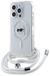 Karl Lagerfeld, MagSafe hoesje voor Apple iPhone 15 Pro Max, IML Crossbody Karl's Head, Transparant