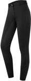 Waldhausen ELT THERMO WINTERRIJBROEK ESSENTIAL JUNIOR FULLGRIP Zwart