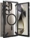 Ringke Fusion X Magnetic | Hoesje Geschikt voor Samsung Galaxy S24 Ultra | Compatibel met MagSafe | Back Cover met Magneet | Schokbestendig | Matte Transparant Zwart