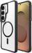 Buddi Hybrid - Hoesje Geschikt voor Samsung Galaxy S26 Plus - Compatibel met MagSafe - Back Cover met Magneet - Magnetische Beschermhoes - Case Transparant Zwart