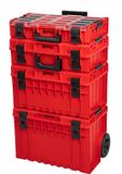 Qbrick One Set Red Gereedschapskist met Wielen en Organizers