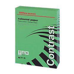 Office Depot Gekleurd papier A4 80 g/m² Groen 500 Vel