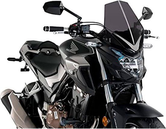 Puig Windscherm Naked New Generation Sport Zwart voor Honda CB500F 19'