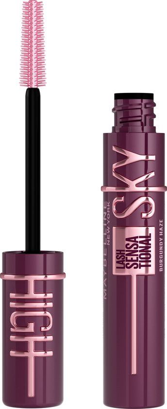 Maybelline New York Lash Sensational Sky High Mascara - Burgundy Haze (Bordeaux) - 7.2ml