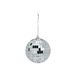 Inge-glas Inge Christmas Decor Disco kerstbal - zilver - D9 cm - glas/foam - discobal/discobol - kerstversiering