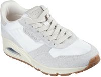 Skechers dames sport casual UNO VINTAGE DAYZ sneakers 177857 WHT wit