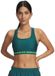 Under Armour Soutien-gorge de sport Crossback Medium Impact Vert S Femme