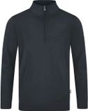 Jako Doubletex Ziptop Heren - Antraciet | Maat: M