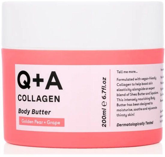 Q+A Collagen Body Butter 200ML