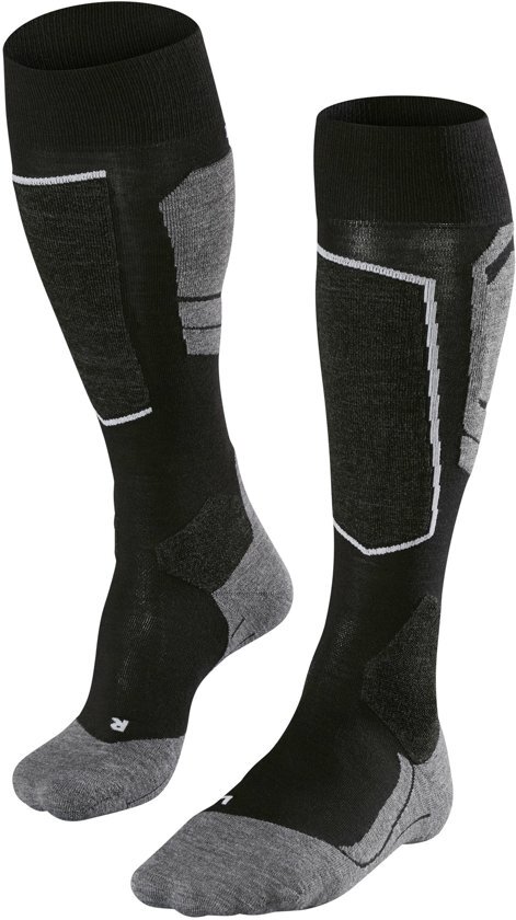 FALKE Ergonomic Sport System Falke SK4 - Wintersportsokken - Heren - Zwart - Maat 42/43