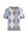 Tommy Hilfiger Trui lichtblauw / grijs / wit