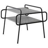 vidaXL Table basse Sonoma gris 50 x 50 x 51 cm Bois d'ingénierie