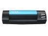 Plustek MobileOffice S602 Visitekaartjesscanner - A6 - 1200 x 1200 DPI - Zwart, Blauw