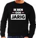 Bellatio Decorations Shoppartners Bv Zwart Ik ben ook jarig sweater - Trui voor heren - Koningsdag kleding M