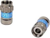 Cabelcon Connectors 99909636-02 F-stekker Compressie, Waterdicht Aansluitingen: F-stekker 100 stuk(s)