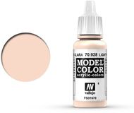 Vallejo Hobbyverf Acrylverf - 70928 Model Color Light Flesh - Acryl Verf flesje - 17 ml