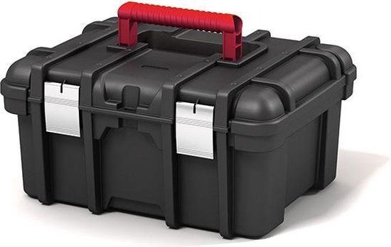 Keter Wide Toolbox Gereedschapskoffer - 16 inch - Zwart