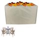 Housse de jardin imperméable pour table rectangulaire