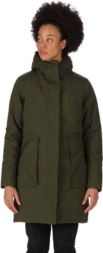 Regatta Yewbank II Waterdichte Dames Winterjas - Khakigroen - Maat 38